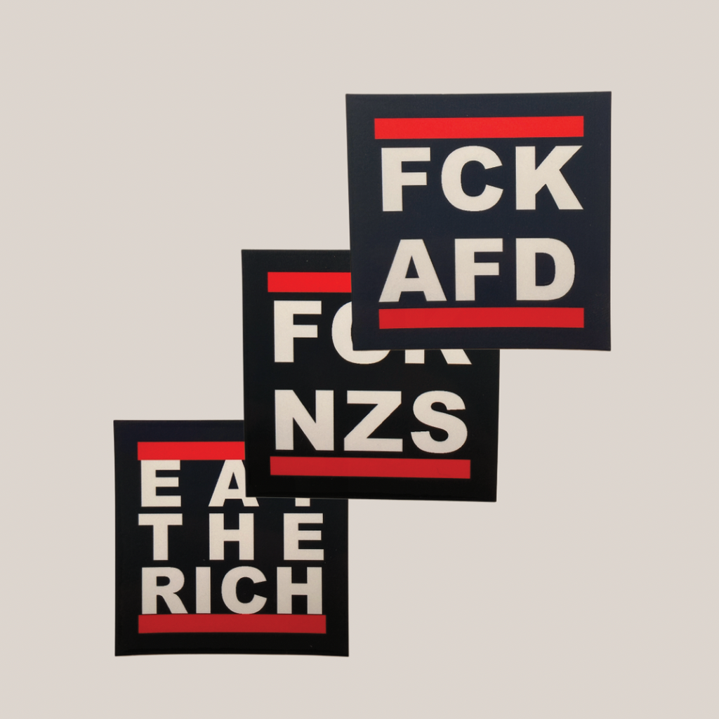 FCK Sticker 5 Stk.  (Vinyl matt, FCK NZS)