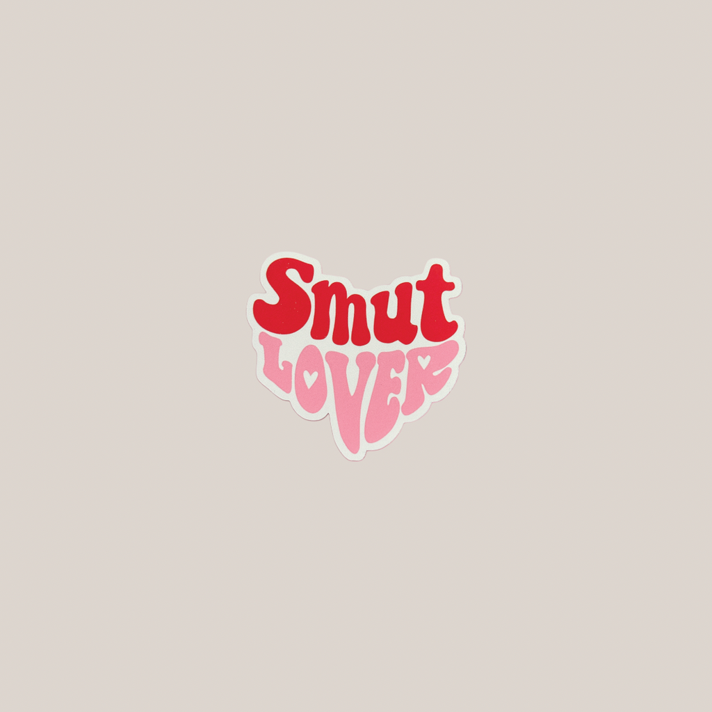 Smut Lover Sticker - Spicy Book Romance (Vinyl matt)