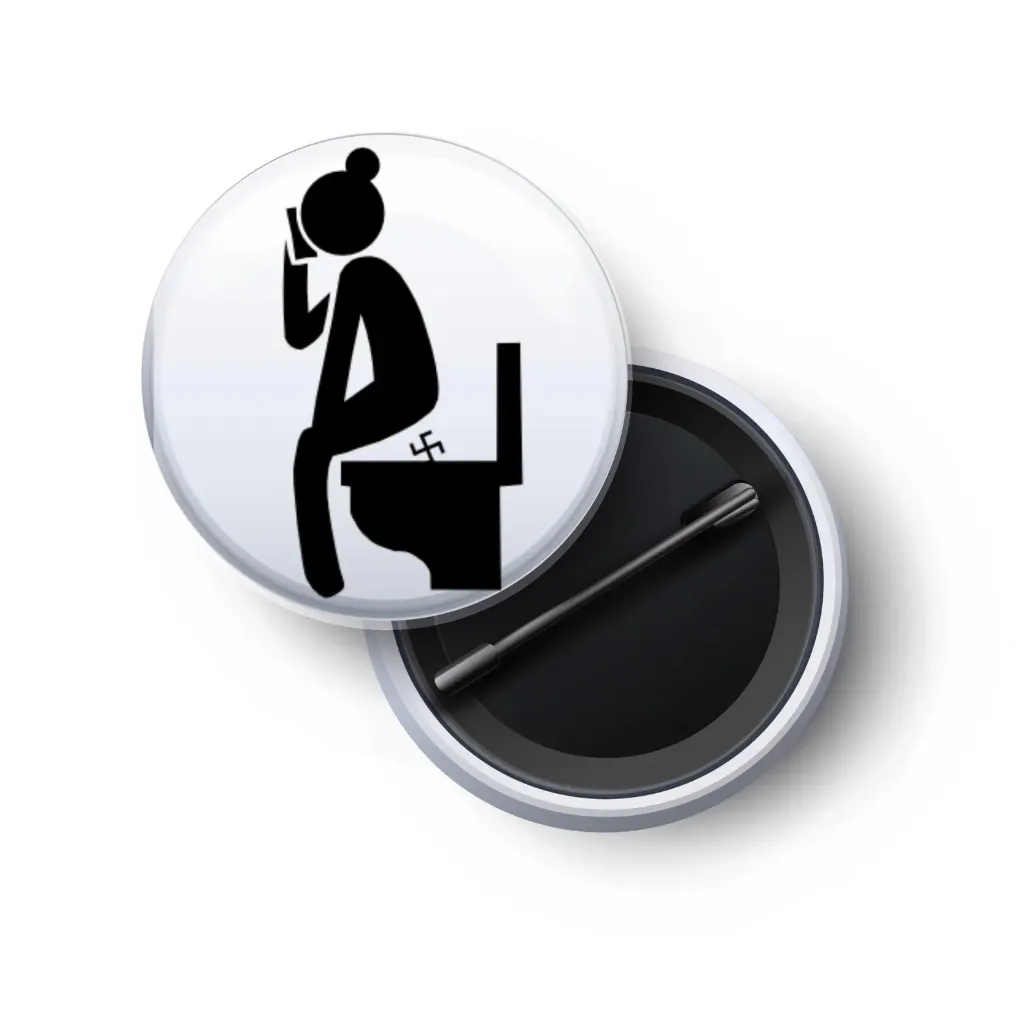 Toilette Kreuz (25mm)