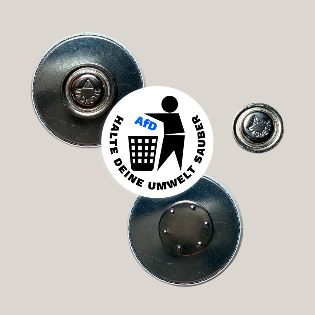 Halte deine Umwelt sauber AfD (25mm)