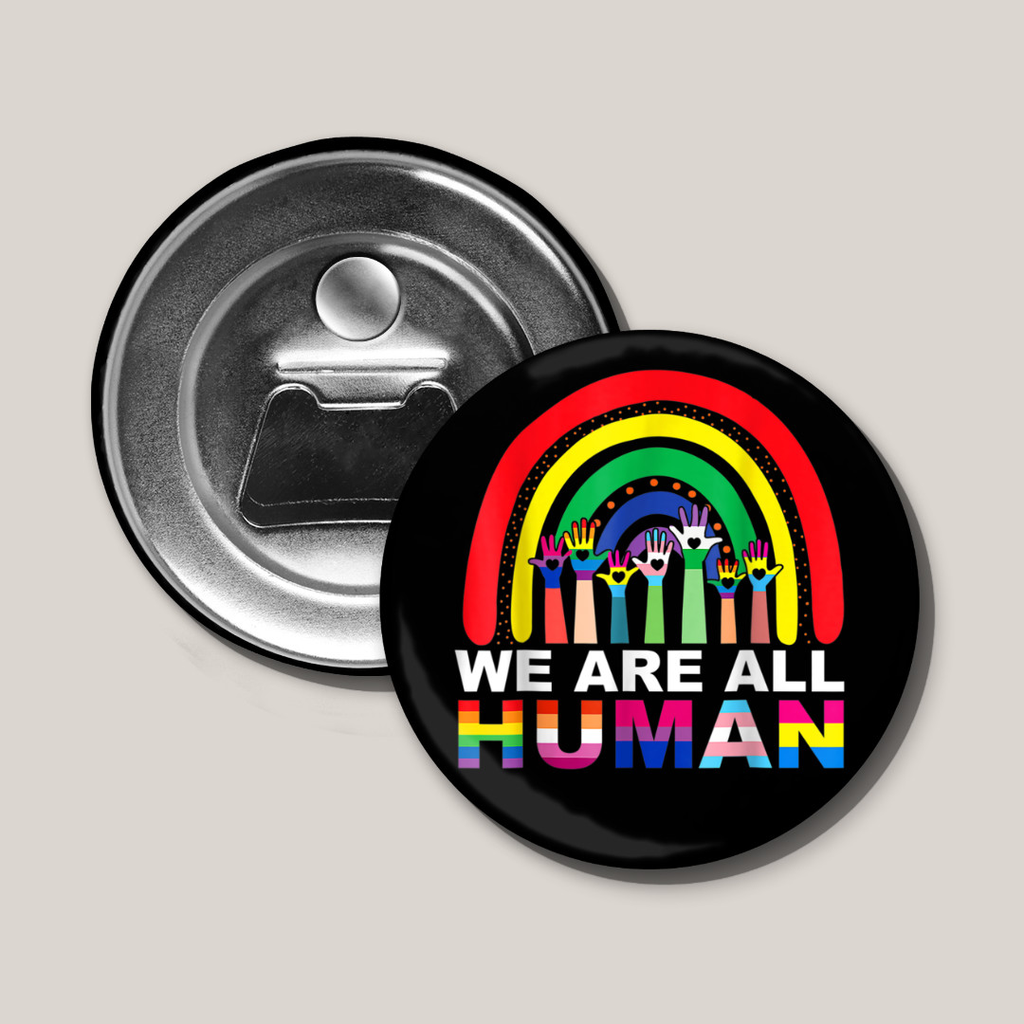 We Are All Human Regenbogen