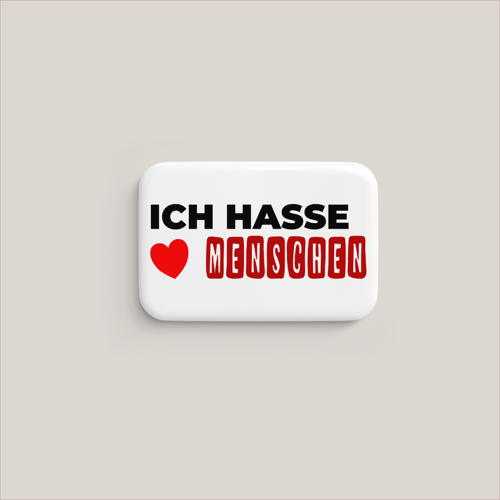 Ich Hasse Menschen (Sicherheitsnadel)