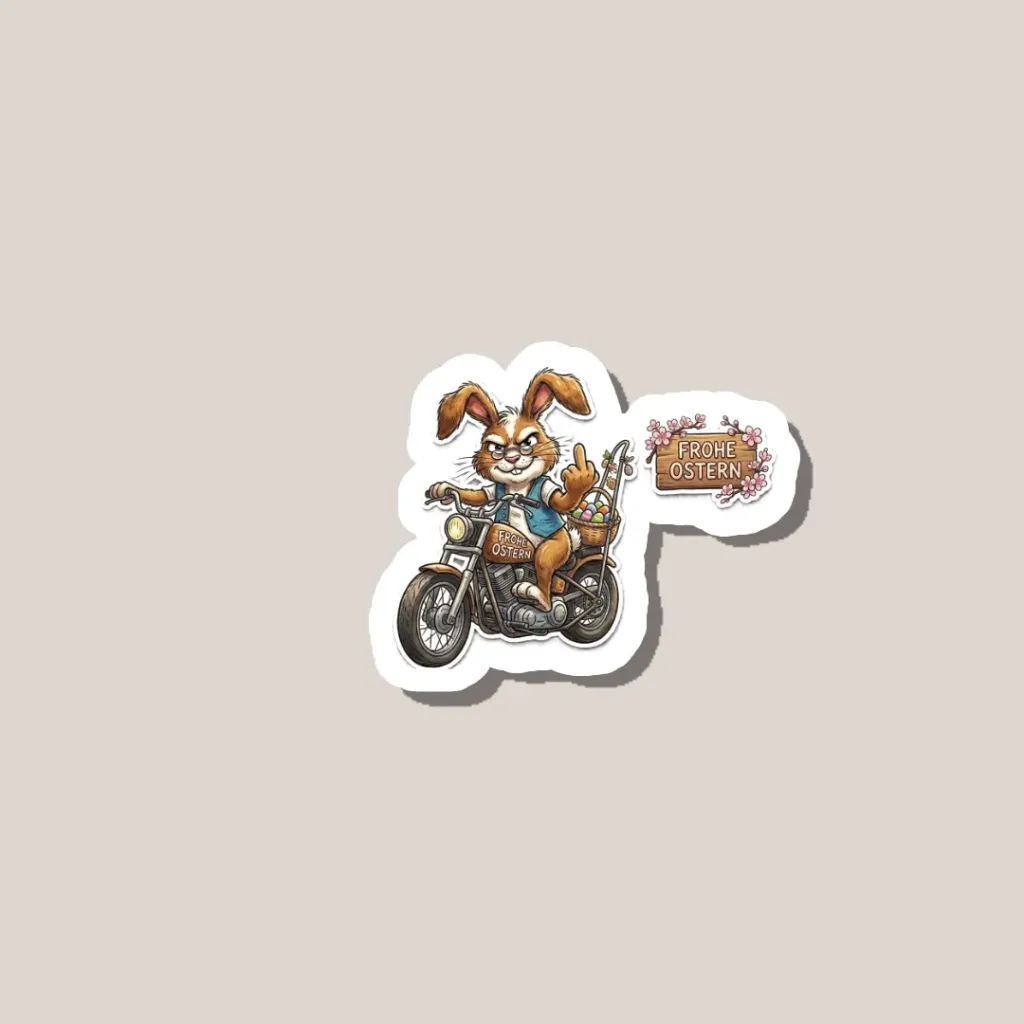 Bikerbunny (Vinyl matt)